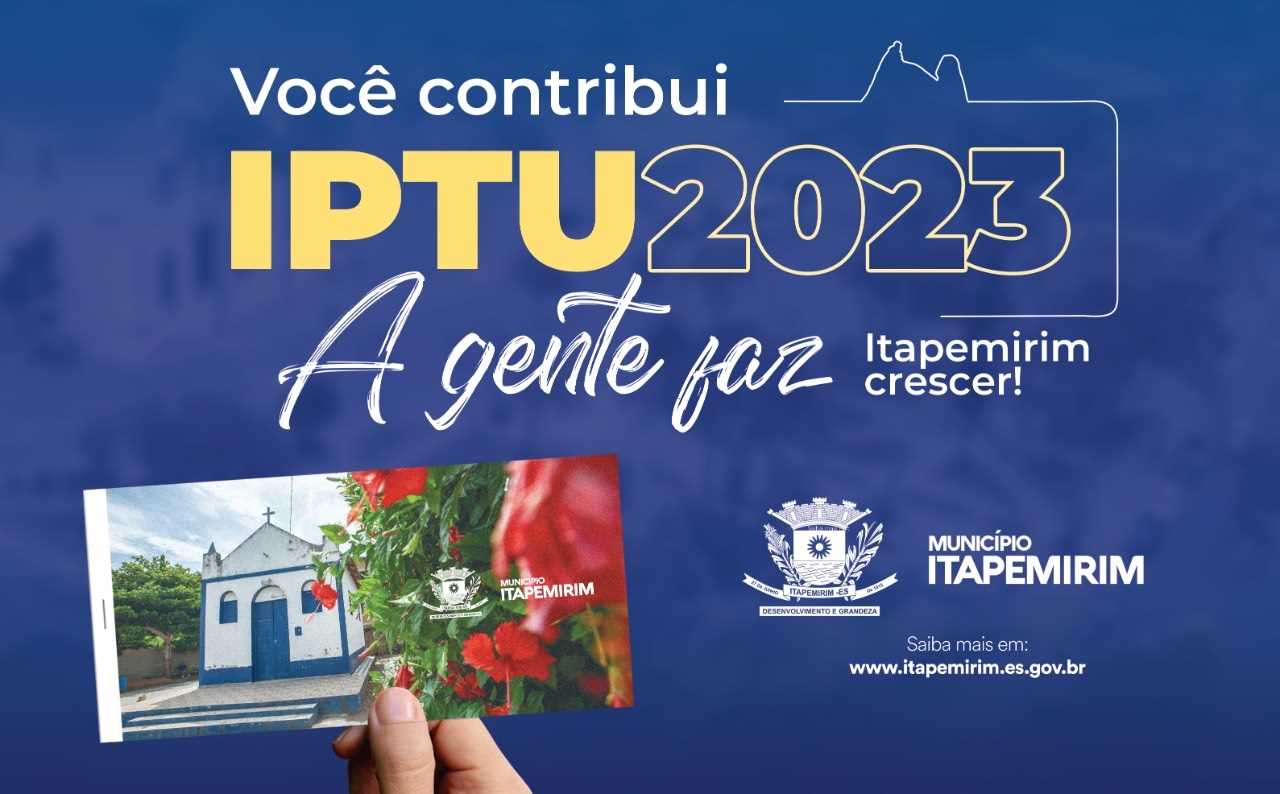 Prefeitura Municipal De Itapemirim IPTU DESCONTO DE 25 OU